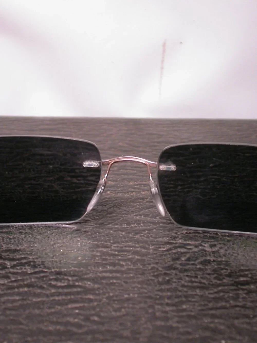 Silhouette Titan Frameless Gold Clear Light Weight Eyeglasses Made in Austria